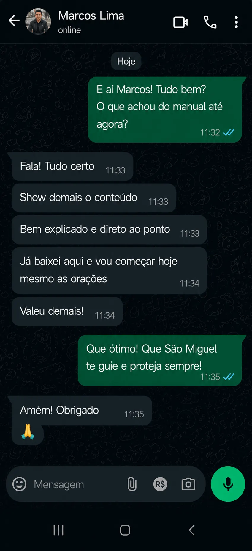 Depoimento de Marcos Lima